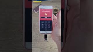 iPhone's app PIN using Digispark ATtiny85 behaving as BadUSB #iphone #iphone15promax #smartphone