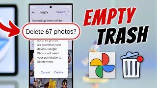 How to Empty Google Photos Trash!