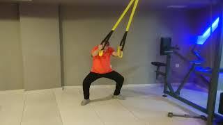 TRX Sumo Squat (İple 45 derecelik Squat) | GESAT FITNESS