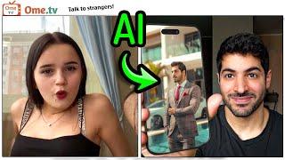 Tricking People With AI Images (Ome TV Prank)