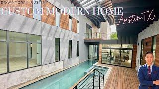 Modern Austin Home | Heated Lap Pool and Bridge | 4,359 SF | 5 Bed | 5 Bath | $4.39M