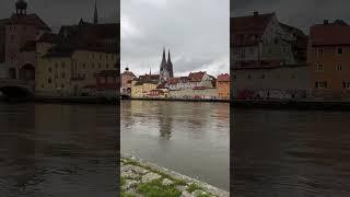 ️ Beautiful places in the world: Old Town Regensburg #shorts