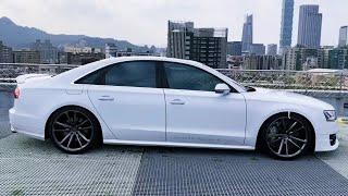 Audi A8 & S8 (4H D4) | Luftfahrwerk-Tieferlegungsmodul | Air-Suspension Lowering-Module AK-Racing-47