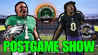 Vic Fangio DELIVERS A MASTERCLASS I Eagles vs Ravens Postgame Show I Reaction, Grades & More!