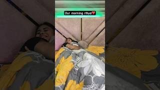 Our morning ritual after marriage!️ #tanshi #viral #couplegoals #love #shorts