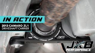 5th Gen Camaro ZL1 Driveshaft Behavior Before/After Installing JXB Performance Driveshaft Carrier