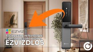 Fechadura inteligente DL05 EZVIZ - Instalação e Configuração