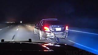 Atlanta Police Performs PIT Maneuver To Stop a Wanted Person During a High-Speed Chase