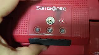 How to Open Samsonite Suitcase Lock for the First Time