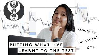 Market Analysis + Entries Using ICT Concepts | Liquidity, Killzones, OTE...