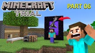 Minecraft trial survival gameplay || Part 06 || Minecraft trial kaise khelte hain || Minecraft trial