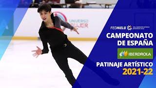 Campeonato de España Iberdrola de Patinaje Artístico 2021-22 | Sábado 18 (14:35-18:19)