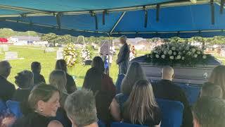 Graveside service of Irene Johnson