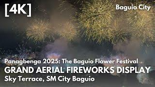 Panagbenga 2025: Grand Aerial Fireworks Display | Sky Terrace, SM City Baguio | Mar 2, 2025