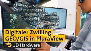 3D PluraView für GEO/GIS | Realitätsgetreue 3D Stereo Visualisierung | Schneider Digital