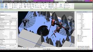 Playing Area Shade Project - Revit Mass Modelling