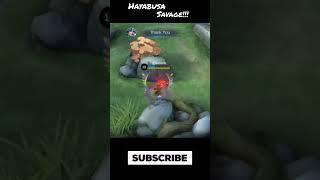 Hayabusa savage gameplay!