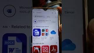 How to install MS Word in Android Mobile Phones | MS Word in Mobile