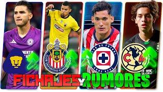 CHIQUETE A CRUZ AZUL | ORBELÍN PINEDA A CHIVAS | RUMORES Y FICHAJES CLAUSURA 2025 | LIGA MX