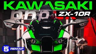 This is How Kawasaki Set Up Their Ninja ZX-10R From the Factory?! | BHP UK Custom ECU Remapping