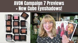 AVON Campaign 7 Previews + New Cube Eyeshadows!