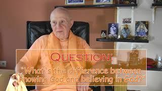 ASK a GURU | episode 1 - Difference between Knowing and Believing in God