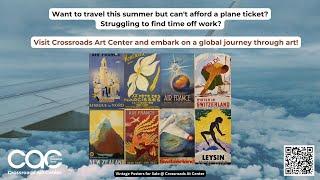 Travel with Crossroads Art Center!