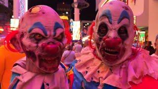 LIVE LAS VEGAS Fremont Halloween Costumes! 