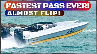 HELLKATS ALMOST FLIP AT HAULOVER INLET | BOAT ZONE