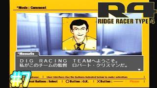 #7【RIDGE RACER TYPE4】 "GRAND PRIX" Dig Racing Team（DRT）1st~2nd Heat【プレイ動画】