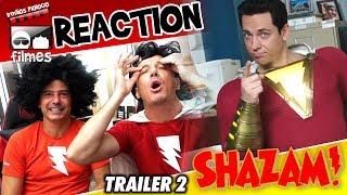  Shazam  Reaction Trailer 2 - Irmãos Piologo Filmes