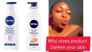 NIVEA PRODUCTS WHY IT DOESN'T LIGHTEN UP YOUR SKIN HONEST REVIEW ON NIVEA NOURISHING, NIVEA Q10.