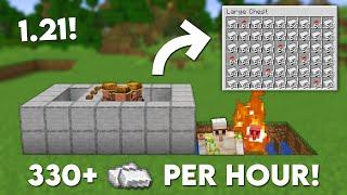 Minecraft 1.21 Easy IRON Farm Tutorial - 330+ Per Hour