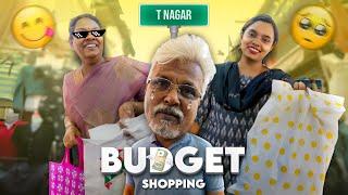 T Nagar Budget Shopping Challenge | Mom vs Daughter! 