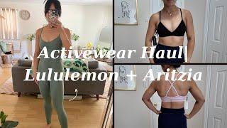 Lululemon + Aritzia| Activewear Try on Haul!