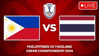  PHILIPPINES VS THAILAND MITSUBISHI ELECTRIC CUP 2024 SEMI FINAL 1ST LEG | ASEAN CHAMPIONSHIP 2024