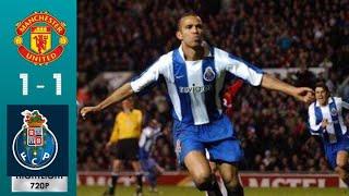 Manchester United 1 x 1 Porto (Ryan Giggs, CR7)   ●UCL 2003/2004 2nd Leg Extended Goals & Highlights