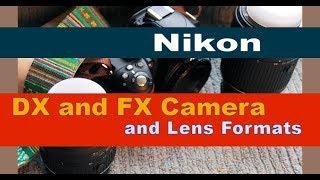 Nikon FX and DX Camera Formats Compared