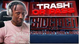 TRASH or PASS! Sidemen ft JME ( Christmas Drillings ) [REACTION!!!]