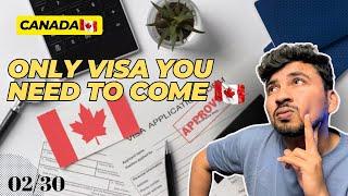 [02/30] VISA YOU NEED TO COME CANADA  IN 2024 | Indian vs Canadian Lifestyle || Vishnu Explores