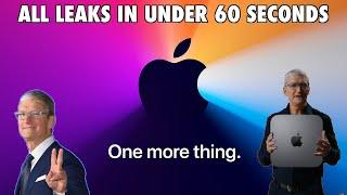 All Apple Silicon Event Leaks in Under 60 Seconds