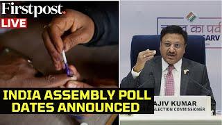 LIVE: Election Commission of India Announces Assembly Elections Schedule | India Elections 2024