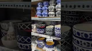 Banjara market crockery in Bangalore #streetshopping