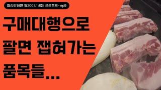 (EP.09) 이 품목은 구매대행으로 팔면 절때 안됩니다! feat. 전안법