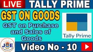 How To Pass GST Entry In Tally Prime |How To Pass Purchase & Sales Entry with GST In Tally Prime