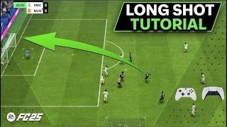 FC 25 LONG SHOT TUTORIAL - HOW TO SCORE GOALS FROM LONG RANGE - TIPS & TRICKS!!