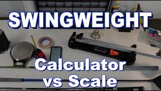 GOLF SWING WEIGHT CALCULATORS / Top Google Results VS Scale