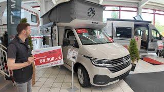 -31.069,- €! WOHNMOBIL PREISE NOCH TIEFER. Knaus Tourer CUV 500 MQ Campervan 4 Betten XL Wohnzimmer