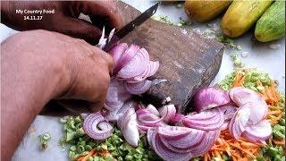 Supar Fast All Vegetable Cutting Man - Amazing Knife Cutting Skills - Vegetable Cutting Competition