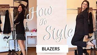 How To Style BLAZERS ft. Silvia Arossa | Il mio mondo in un click #HowToStyle